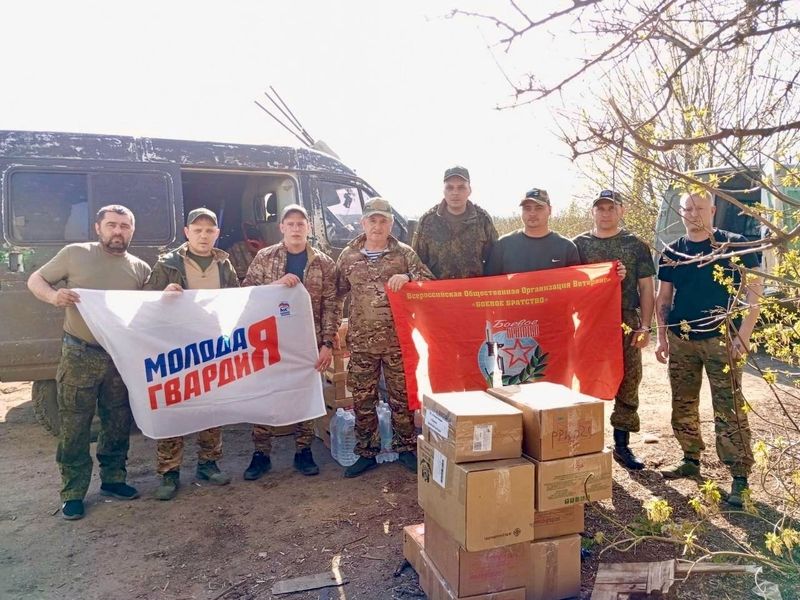 Из Сызрани доставлен гуманитарный груз в Снежное