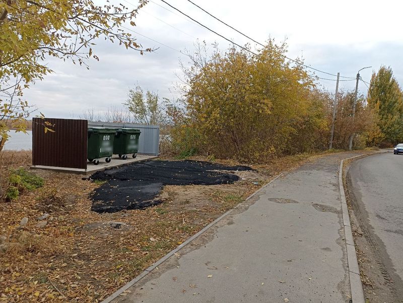 В Сызрани из-за контейнеров «с видом на кремль» может погибнуть новая пешеходная дорожка