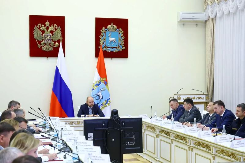 Губернатор Самарской области провел заседание оперативного штаба