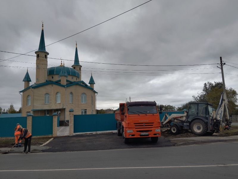 В Сызрани завершён комплекс работ по благоустройству подъезда к Соборной мечети